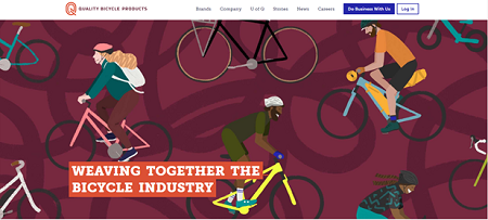 Quality Bicycle Products Corporate Website