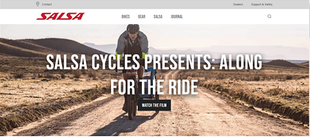 Salsa Cycles Website